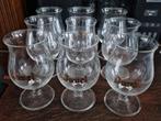 9 kleine Duvel glazen 16,5cl, Enlèvement ou Envoi, Verre à bière