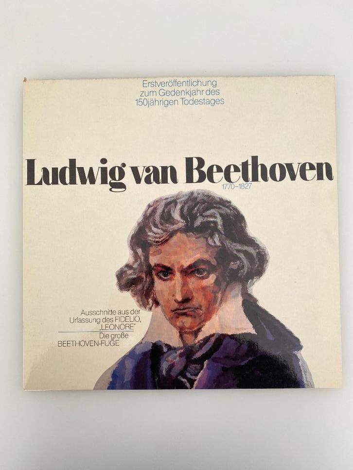 LP Beethoven Leonore  Die Große Beethoven-Fuge 1971, Cd's en Dvd's, Vinyl | Klassiek, Gebruikt, Romantiek, Opera of Operette, 12 inch