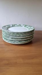 platte borden Churchill, Huis en Inrichting, Keuken | Servies, Ophalen of Verzenden, Gebruikt, Porselein, Bord(en)