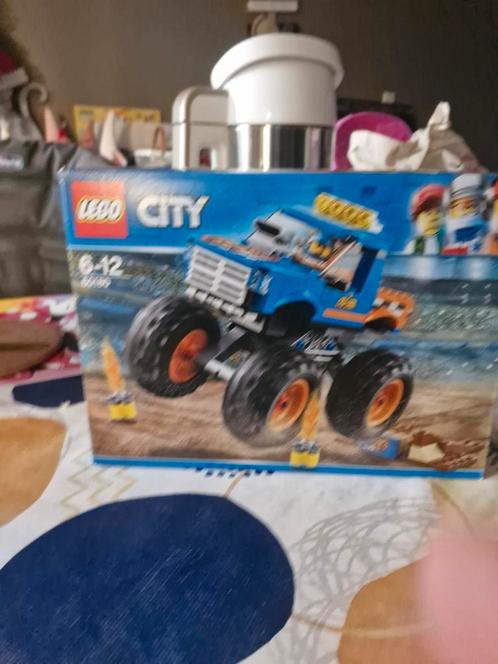 Lego City 60180 Monstertruck, Kinderen en Baby's, Speelgoed | Duplo en Lego, Zo goed als nieuw, Lego, Complete set, Ophalen of Verzenden
