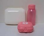 Tupperware™ « Lunchset - Take Away » wit en roze, Verzenden, Nieuw, Paars, Bus of Trommel