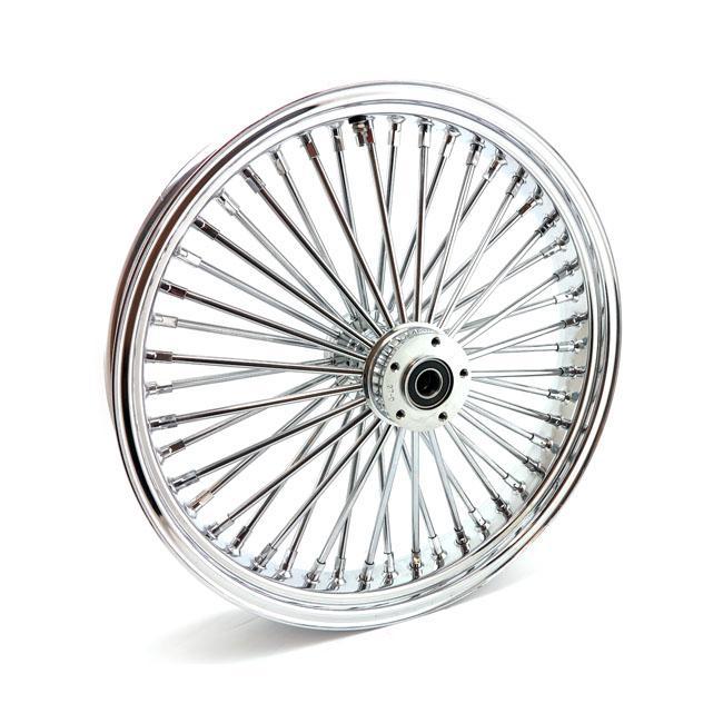 Fat spokes voorwiel chroom 3.50 x 21 dubbele remschijf, Motos, Pièces | Harley-Davidson, Neuf, Enlèvement