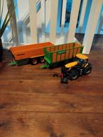 Bruder JBC tractor + 2 joskin karren, Kinderen en Baby's, Ophalen, Gebruikt