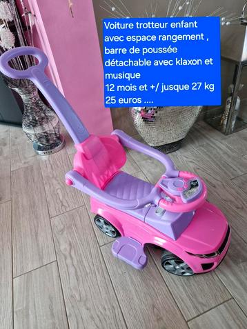 Kinderdraverwagen met toeter en muziek beschikbaar voor biedingen