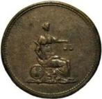 1 Farthing Token COLUMBIA Canada George IV (1820-1830), Postzegels en Munten, Penningen en Medailles, Verzenden