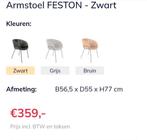 Zuiver – Feston Lounge chair x6, Huis en Inrichting, Stoelen, Ophalen