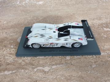 Spark 1/43 Panoz LMP 07 #50 Magnussen 12h Sebring 2002 beschikbaar voor biedingen