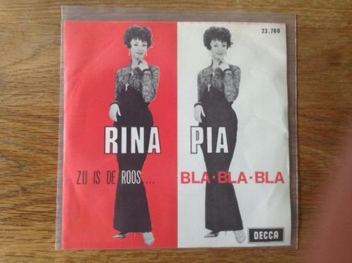 single rina pia, Cd's en Dvd's, Vinyl Singles, Single, Nederlandstalig, 7 inch, Ophalen of Verzenden