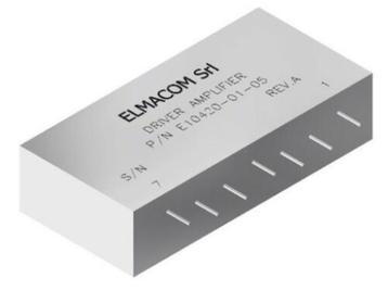 Circuit électronique DRIVER AMPLIFIER VHF-UHF ELMACOM E10130 disponible aux enchères