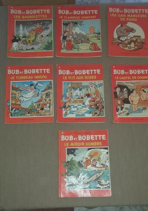 Lot 7 bandes dessinées Bob et Bobette, Livres, BD, Utilisé, Plusieurs BD, Enlèvement ou Envoi