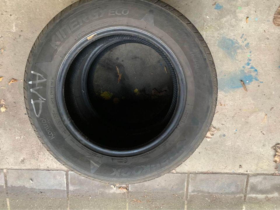 4 pneus été hankook, Auto-onderdelen, Banden en Velgen, Velg(en), Zomerbanden, 16 inch, Personenwagen, Gebruikt, Ophalen