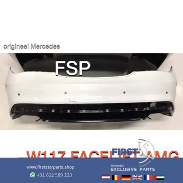 W117 X117 CLA Facelift AMG Achterbumper Mercedes 2013-2019 + disponible aux enchères