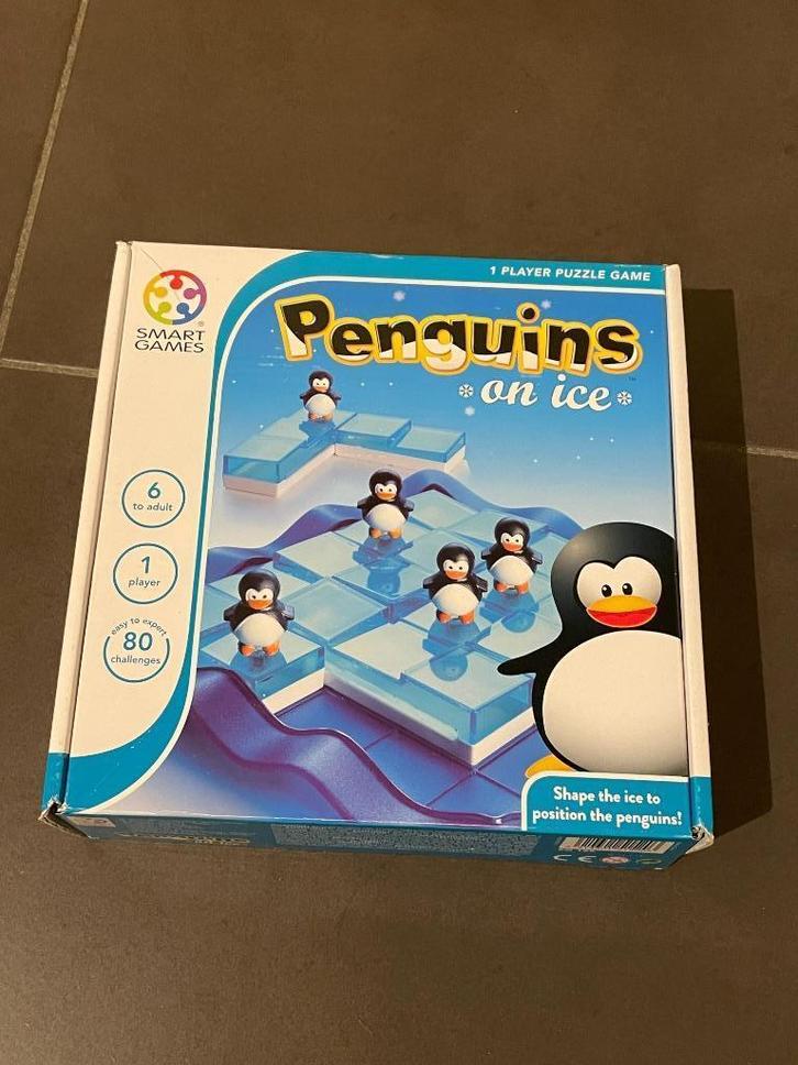 SMARTGAMES Penguins on ice, Kinderen en Baby's, Speelgoed | Educatief en Creatief, Zo goed als nieuw, Ophalen of Verzenden