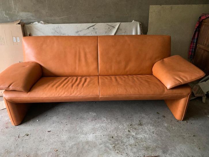 3 places JORI en cuir, Maison & Meubles, Canapés | Salons, Comme neuf, Banc droit, Quatre personnes ou plus, 200 à 250 cm, 75 à 100 cm