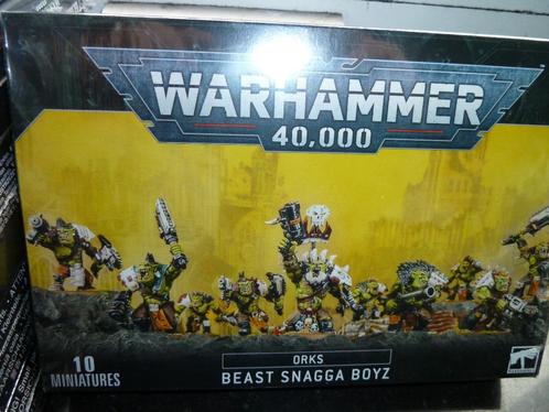 Warhammer 40K. ORKS BOYZ ALPAGUEURS, Hobby & Loisirs créatifs, Wargaming, Neuf, Warhammer 40000, Enlèvement