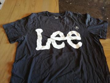 T-shirt zwart merk lee / slim fit - maat m  beschikbaar voor biedingen