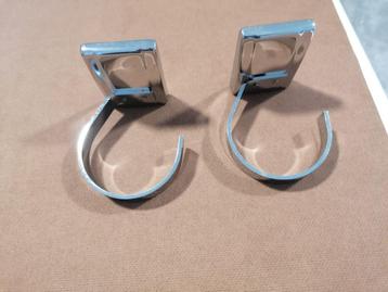 Inox bekerhouders badkamer beschikbaar voor biedingen