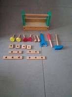 Houteb werkbankje, kistje, Kinderen en Baby's, Speelgoed | Houten speelgoed, Ophalen of Verzenden, Gebruikt, Overige typen