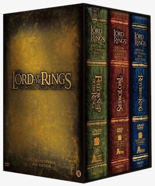 Lord of the ringstrilogy - special extended edition, Cd's en Dvd's, Dvd's | Avontuur, Zo goed als nieuw, Ophalen of Verzenden