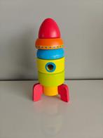 houten stapelraket, Ophalen, Gebruikt