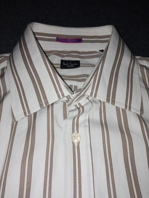 Paul Smith overhemd mt.15/38 met baleinen nieuw MakeLoveNotW, Kleding | Heren, Overhemden, Nieuw, Wit, Ophalen of Verzenden