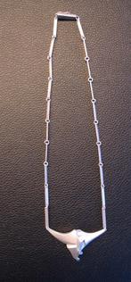 Lapponia vintage zilveren ketting, Met hanger, Ophalen of Verzenden, Zo goed als nieuw, Zilver