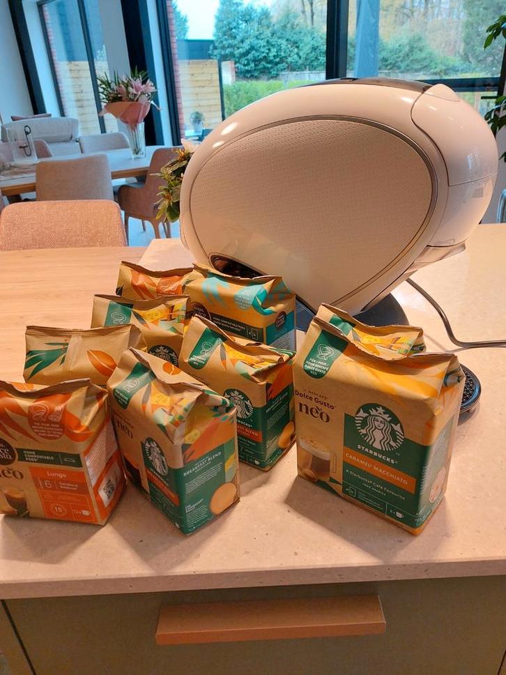 Nieuwe dolce gusto met 9 ongeopende koffiepads., Divers, Produits alimentaires, Enlèvement