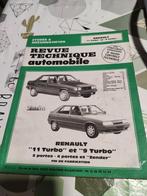 Revue technique Renault 11 turbo et 9 turbo, Boeken, Auto's | Folders en Tijdschriften, Ophalen of Verzenden, Renault