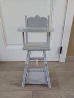 Corolle hoge poppenstoel grijs VERLAAGDE PRIJS, Kinderen en Baby's, Speelgoed | Poppen, Ophalen, Zo goed als nieuw, Babypop