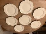 6 borden en een schaal - Bernard en Veronique Pichon, Huis en Inrichting, Ophalen, Keramiek, Zo goed als nieuw, Bord(en)