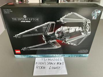 Lego Star Wars 75382 UCS TIE Interceptor beschikbaar voor biedingen