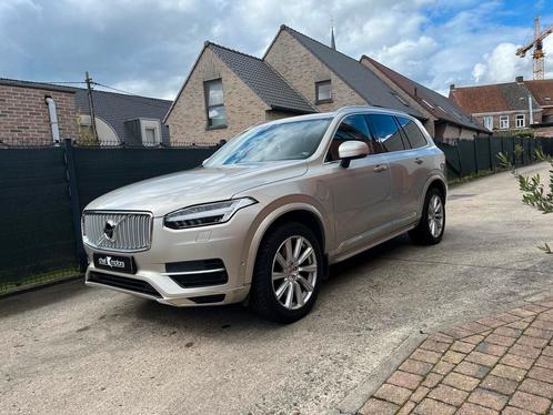 Volvo XC90 T8 plug-in Hybride met 7 zitplaatsen, Autos, Volvo, Particulier, XC90, Caméra 360°, 4x4, ABS, Caméra de recul, Phares directionnels