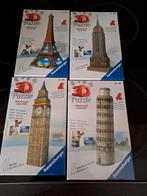 Nieuwe 3D puzzels mini collection Ravensburger te koop, Ophalen