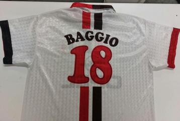 Voetbaltruitje Roberto Baggio AC Milan beschikbaar voor biedingen