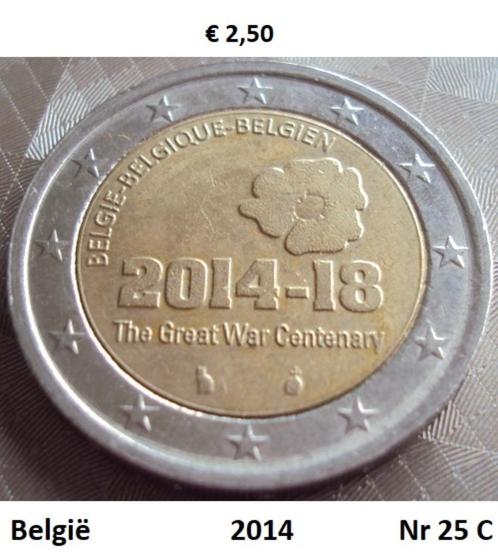 2 Euromunten België, Timbres & Monnaies, Monnaies | Europe | Monnaies euro, Monnaie en vrac, 2 euros, Belgique, Enlèvement ou Envoi