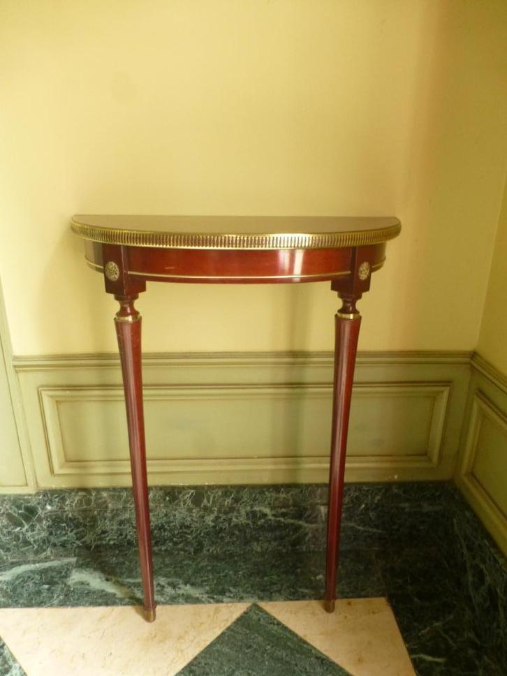 Kleine console met spiegel, Antiek en Kunst, Antiek | Meubels | Tafels, Ophalen