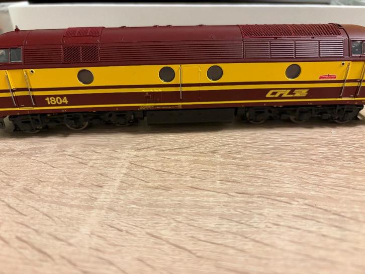 SNCB cfl 1800 nmbs  dc ac digital sound, Hobby & Loisirs créatifs, Trains miniatures | HO, Neuf, Locomotive, Autres marques, Enlèvement ou Envoi