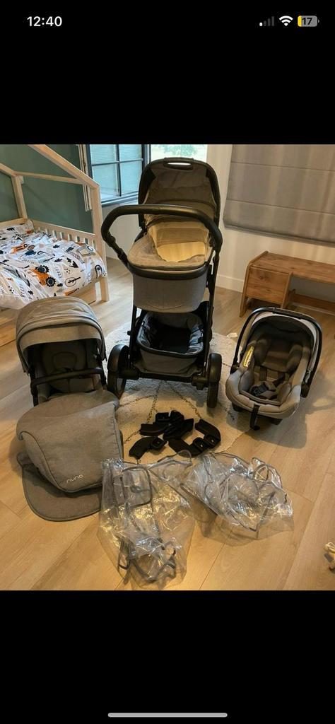 Nuna Demi Grow complete set, Kinderen en Baby's, Kinderwagens en Combinaties, Zo goed als nieuw, Kinderwagen, Ophalen