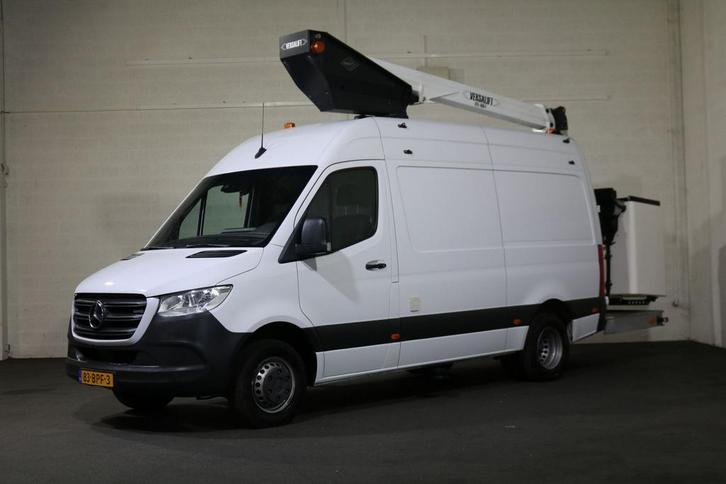 Mercedes-Benz Sprinter 514 CDI L2 H2 Hoogwerker 14 meter, Auto's, Bestelwagens en Lichte vracht, Airconditioning, Centrale vergrendeling