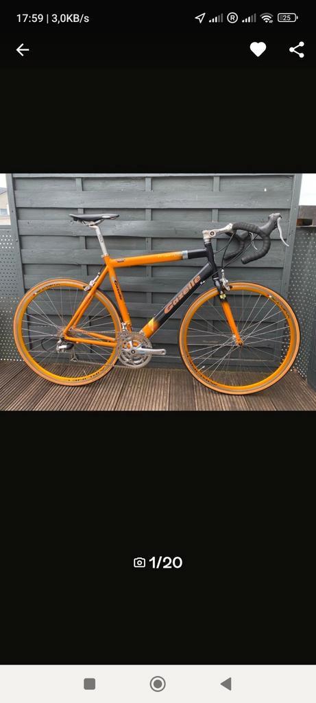 Gazelle Professional Primavera 3x8 56cm Vintage, Vélos & Vélomoteurs, Vélos | Hommes | Vélos de sport & Vélo de randonnée, Gazelle