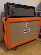 Fender Tremolux 60s head & Orang PPC-212 cabinet, Ophalen, Zo goed als nieuw