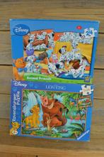 puzzel disney, animal friends, The Lion King, 10 à 50 pièces, 4 à 6 ans, Utilisé, Enlèvement ou Envoi