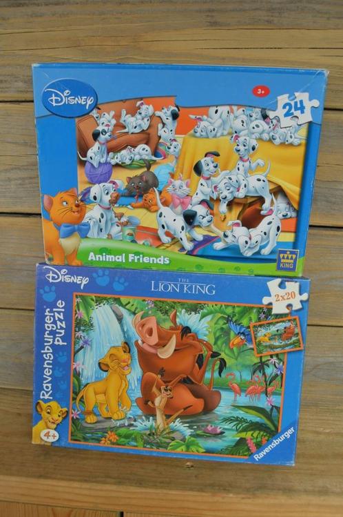 puzzel disney, animal friends, The Lion King, Enfants & Bébés, Jouets | Puzzles pour enfants, Utilisé, 4 à 6 ans, 10 à 50 pièces