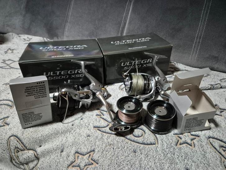 Shimano ultegra 5500xsd, Watersport en Boten, Hengelsport | Karpervissen, Zo goed als nieuw, Ophalen of Verzenden