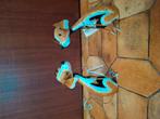 2 metalen decoratieve  hondjes h:19cm, Huis en Inrichting, Ophalen of Verzenden