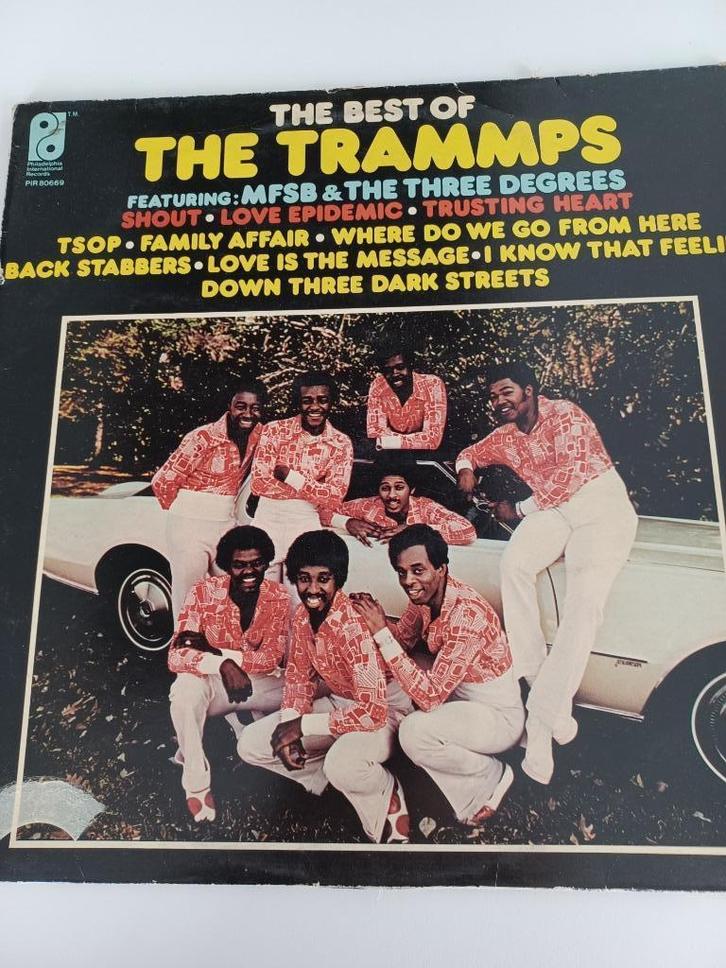 The Trammps the best of, Cd's en Dvd's, Vinyl | Dance en House, Gebruikt, Disco, 12 inch, Ophalen of Verzenden