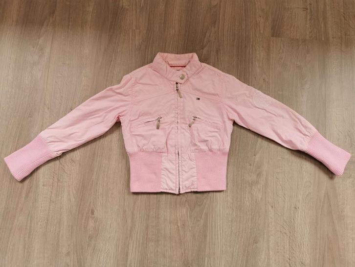 Jasje Tommy Hilfiger - maat 128, Kinderen en Baby's, Kinderkleding | Maat 128, Gebruikt, Meisje, Jas, Ophalen of Verzenden
