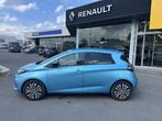 Renault ZOE R135 52 kWh (bj 2022, automaat), Auto's, Renault, Gebruikt, Blauw, Leder en Stof, 5 zetels