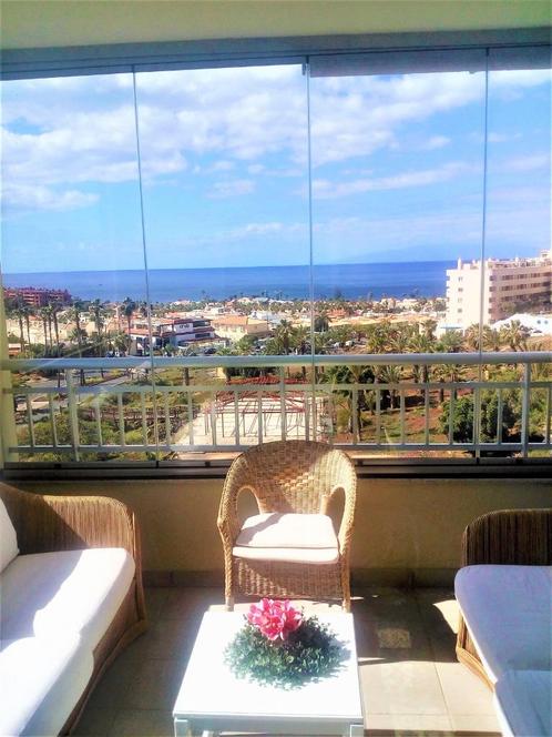 Panorama appartement te huur Tenerife Palm Mar, Vakantie, Vakantiehuizen | Spanje, Canarische Eilanden, Appartement, Dorp, Aan zee