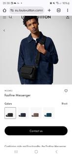 Louis Vuiton "Fastline Messenger", Handtassen en Accessoires, Tassen | Damestassen, Ophalen of Verzenden, Nieuw, Zwart, Schoudertasje